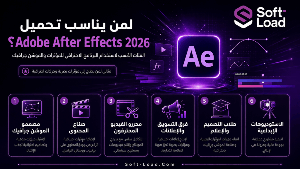 لمن يناسب تحميل Adobe After Effects 2026؟