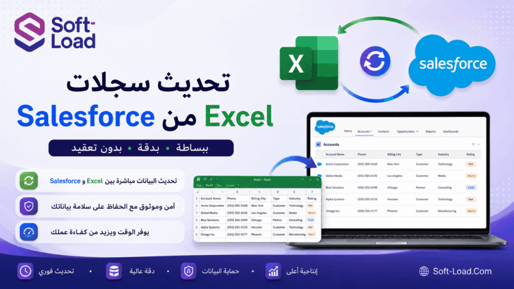 تحديث سجلات Salesforce من Excel