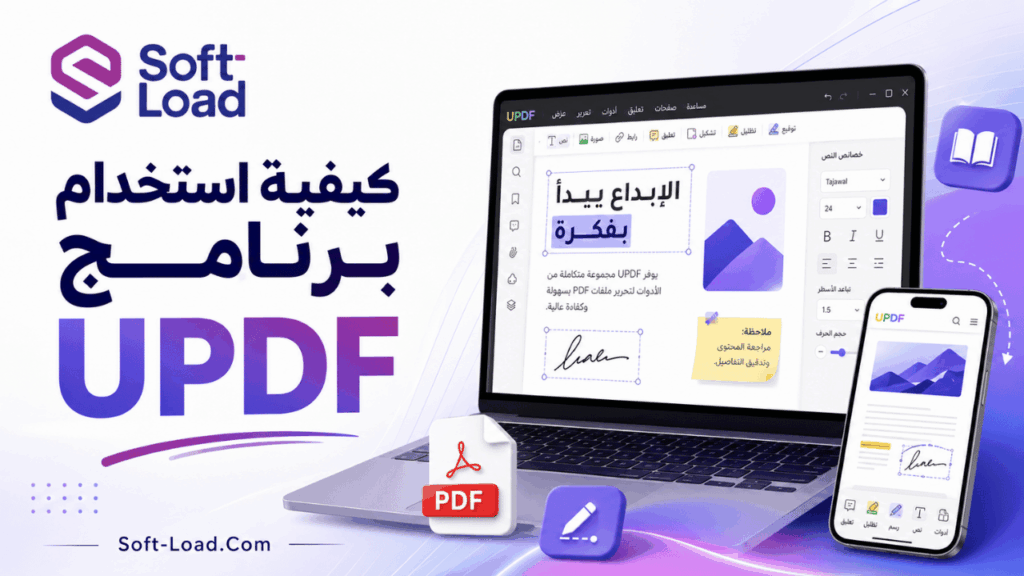 كيفية استخدام برنامج UPDF