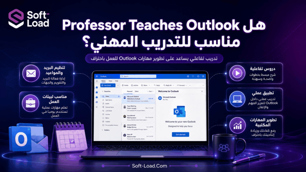 هل Professor Teaches Outlook مناسب للتدريب المهني؟