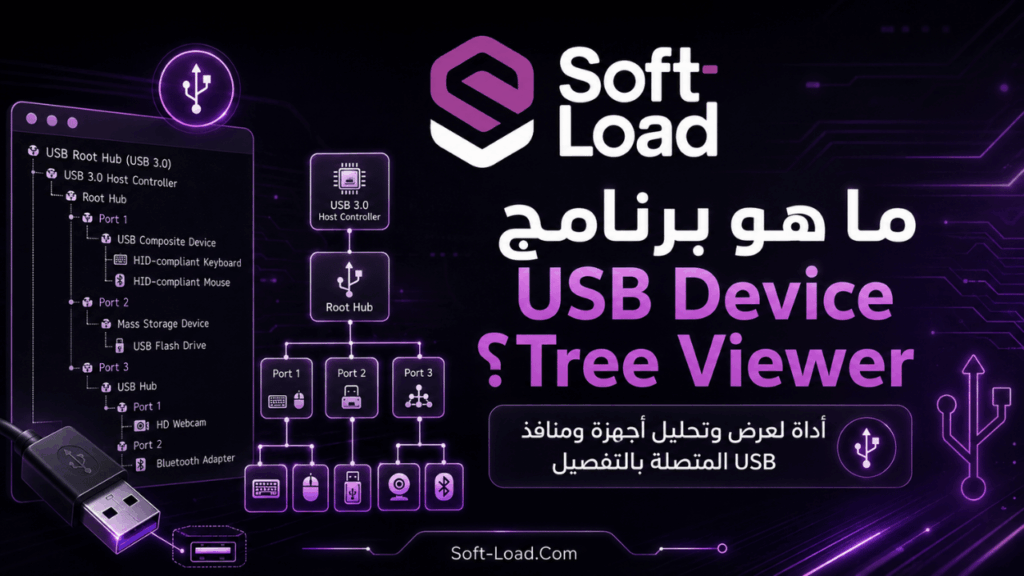 ما هو برنامج USB Device Tree Viewer؟