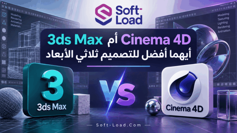 3ds Max أم Cinema 4D | أيهما أفضل للتصميم ثلاثي الأبعاد