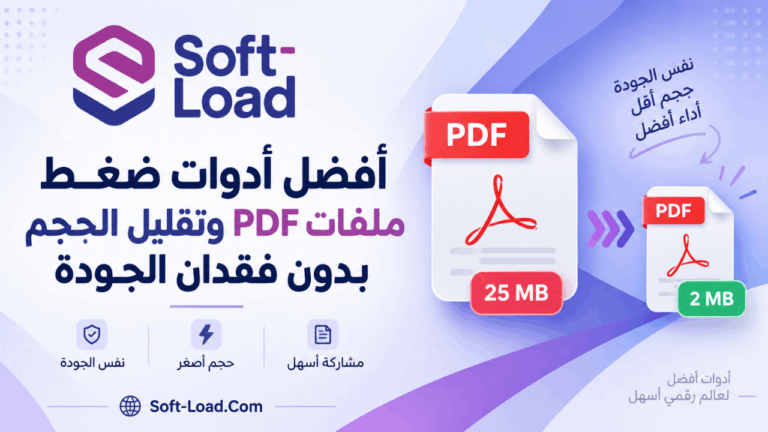أفضل أدوات ضغط ملفات PDF وتقليل الحجم بدون فقدان الجودة