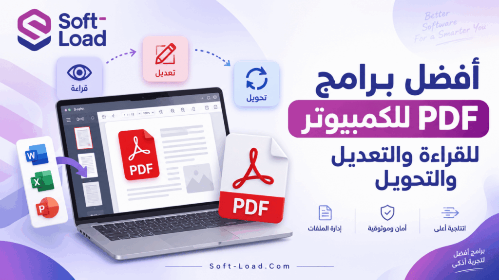 أفضل برامج PDF للكمبيوتر للقراءة والتعديل والتحويل