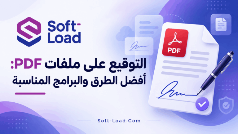 التوقيع على ملفات PDF أفضل الطرق والبرامج المناسبة