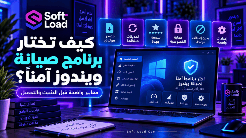 كيف تختار برنامج صيانة ويندوز آمنًا؟