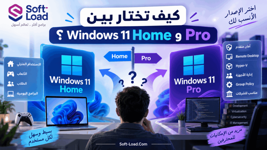كيف تختار بين Windows 11 Home وPro؟