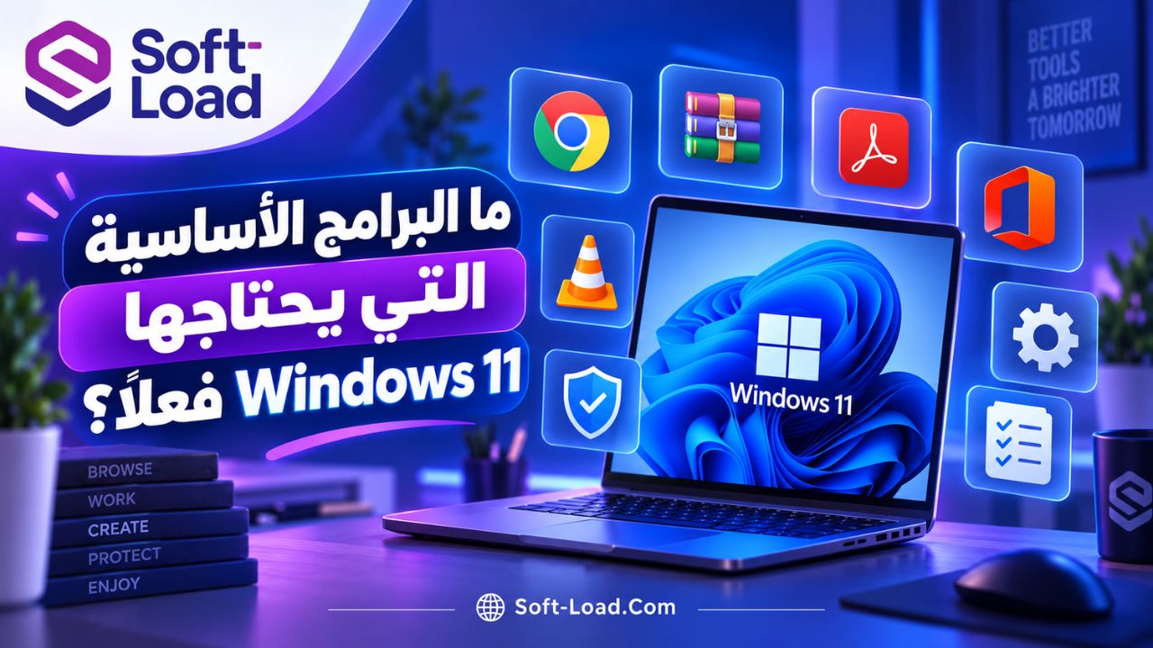ما البرامج الأساسية التي يحتاجها Windows 11 فعلًا؟