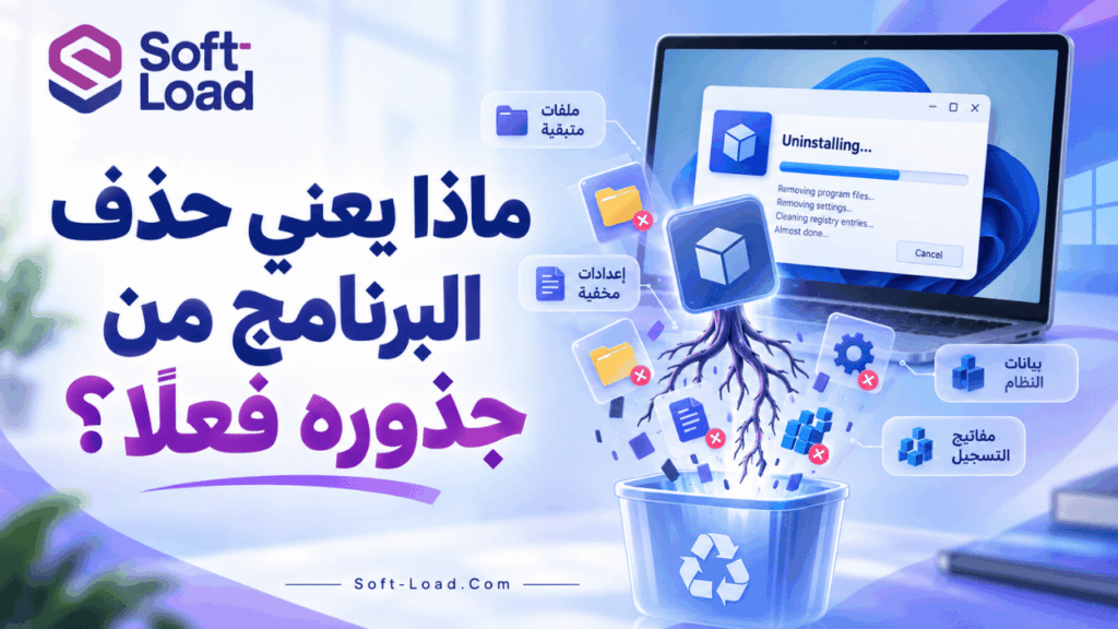 ماذا يعني حذف البرنامج من جذوره فعلًا؟
