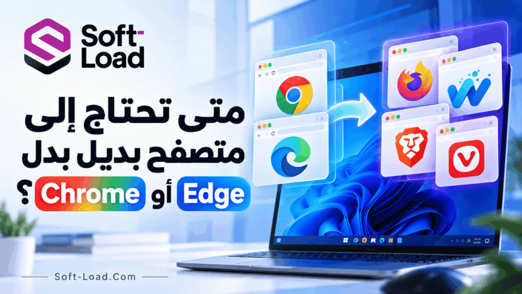 متى تحتاج إلى متصفح بديل بدل Chrome أو Edge؟