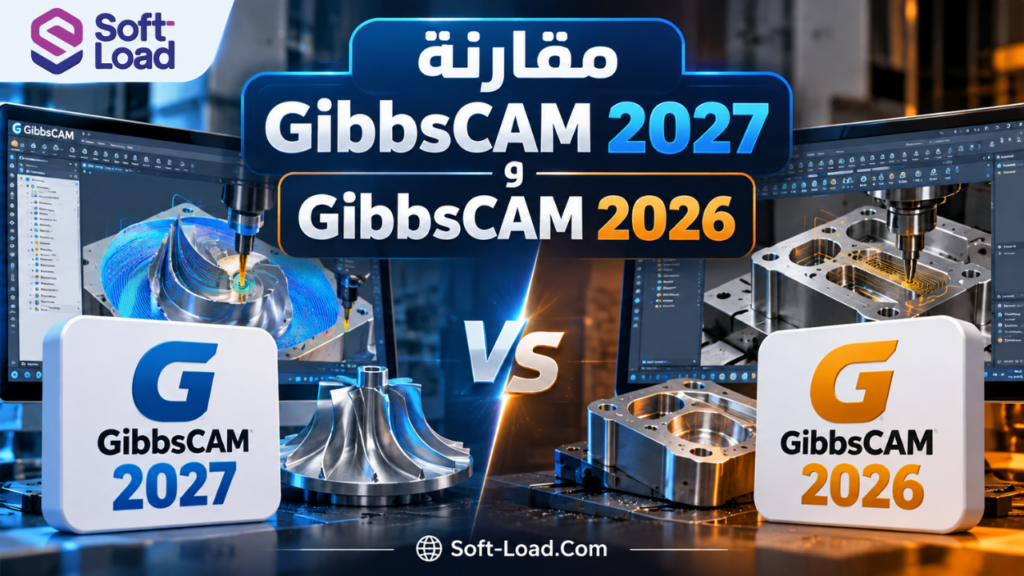 مقارنة GibbsCAM 2027 وGibbsCAM 2026