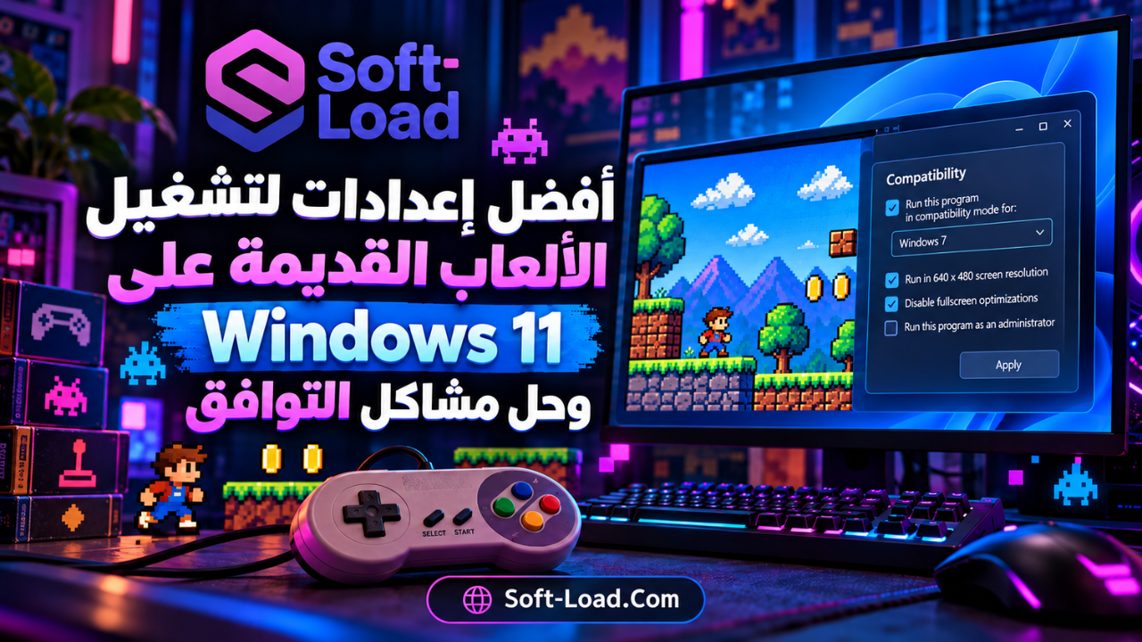 أفضل إعدادات لتشغيل الألعاب القديمة على Windows 11 وحل مشاكل التوافق
