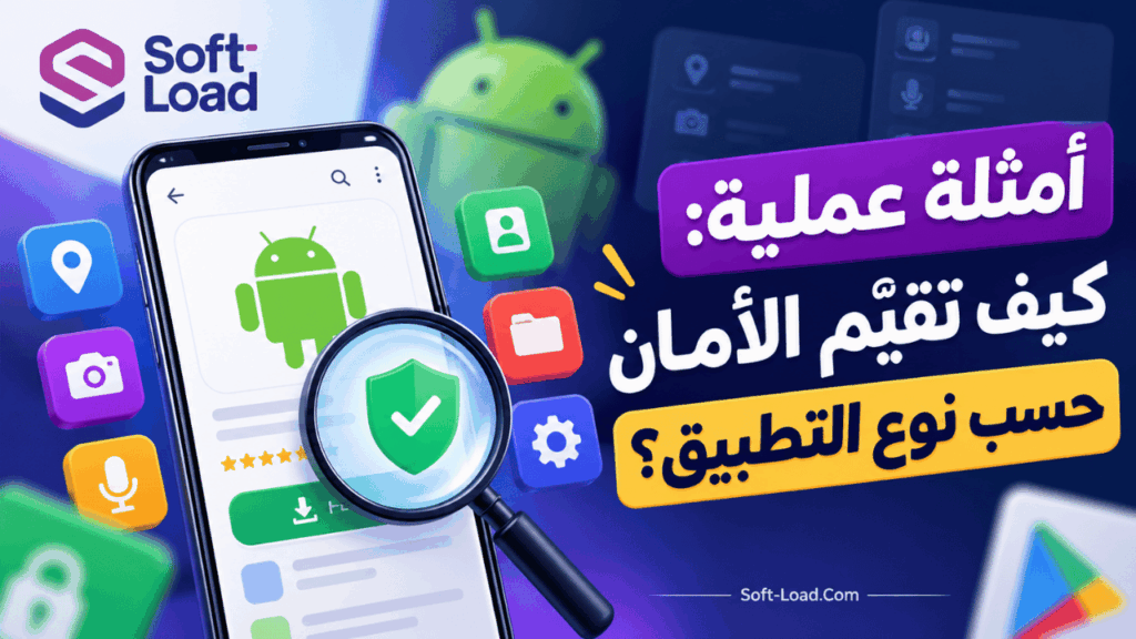 أمثلة عملية كيف تقيّم الأمان حسب نوع التطبيق؟