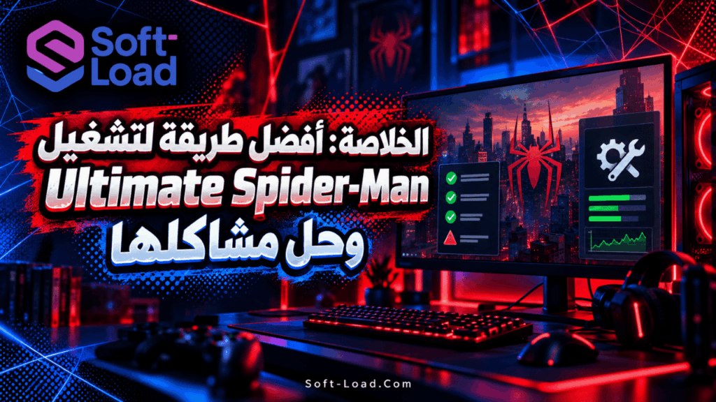الخلاصة أفضل طريقة لتشغيل Ultimate Spider-Man وحل مشاكلها