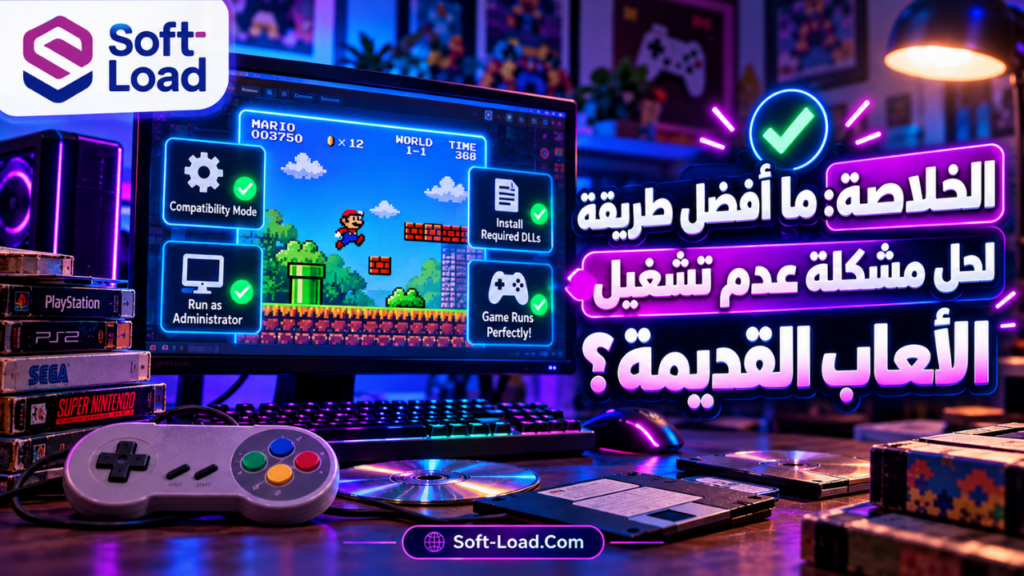 الخلاصة ما أفضل طريقة لحل مشكلة عدم تشغيل الألعاب القديمة؟