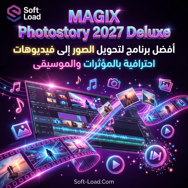 تحميل برنامج MAGIX Photostory 2027 Deluxe أفضل برنامج لتحويل الصور إلى فيديوهات احترافية