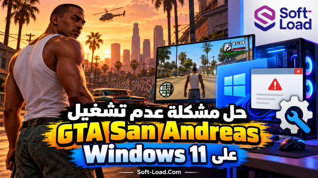 حل مشكلة عدم تشغيل GTA San Andreas على Windows 11