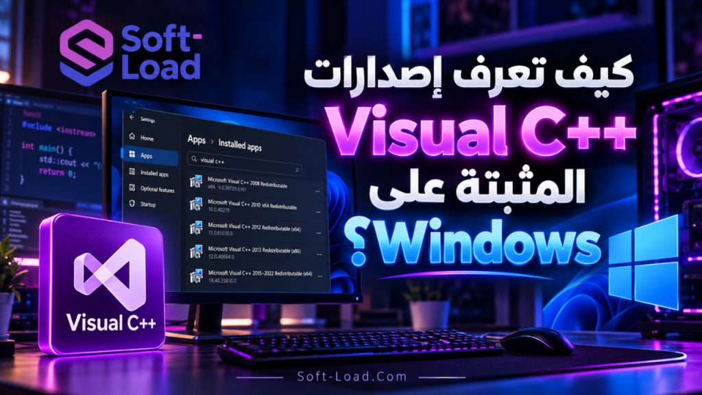 كيف تعرف إصدارات Visual C++ المثبتة على Windows؟