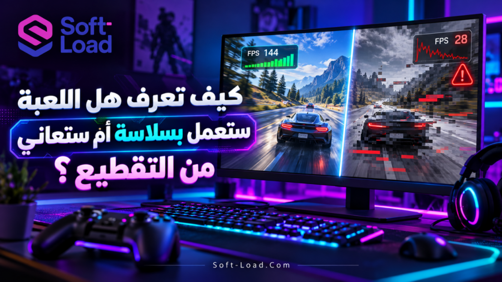 كيف تعرف هل اللعبة ستعمل بسلاسة أم ستعاني من التقطيع؟
