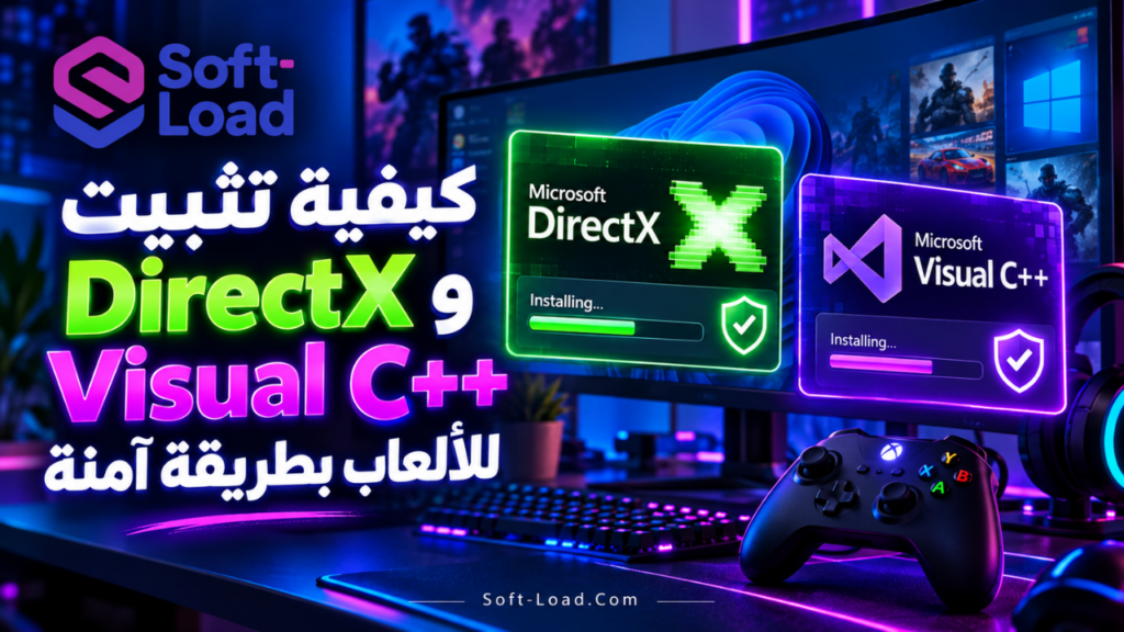 كيفية تثبيت DirectX وVisual C++ للألعاب بطريقة آمنة