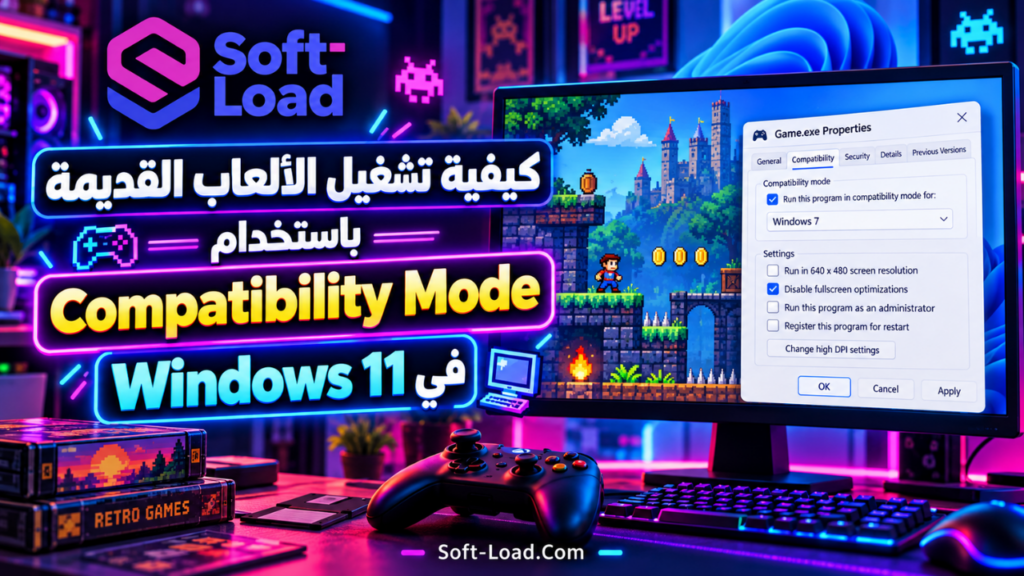 كيفية تشغيل الألعاب القديمة باستخدام Compatibility Mode في Windows 11
