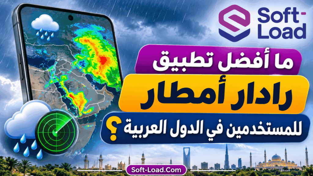 ما أفضل تطبيق رادار أمطار للمستخدمين في الدول العربية؟