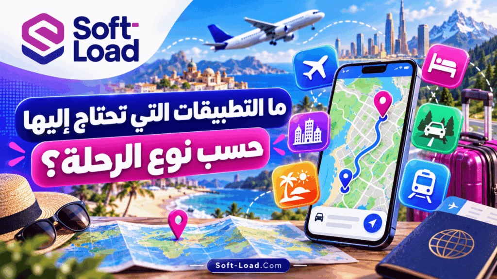 ما التطبيقات التي تحتاج إليها حسب نوع الرحلة؟