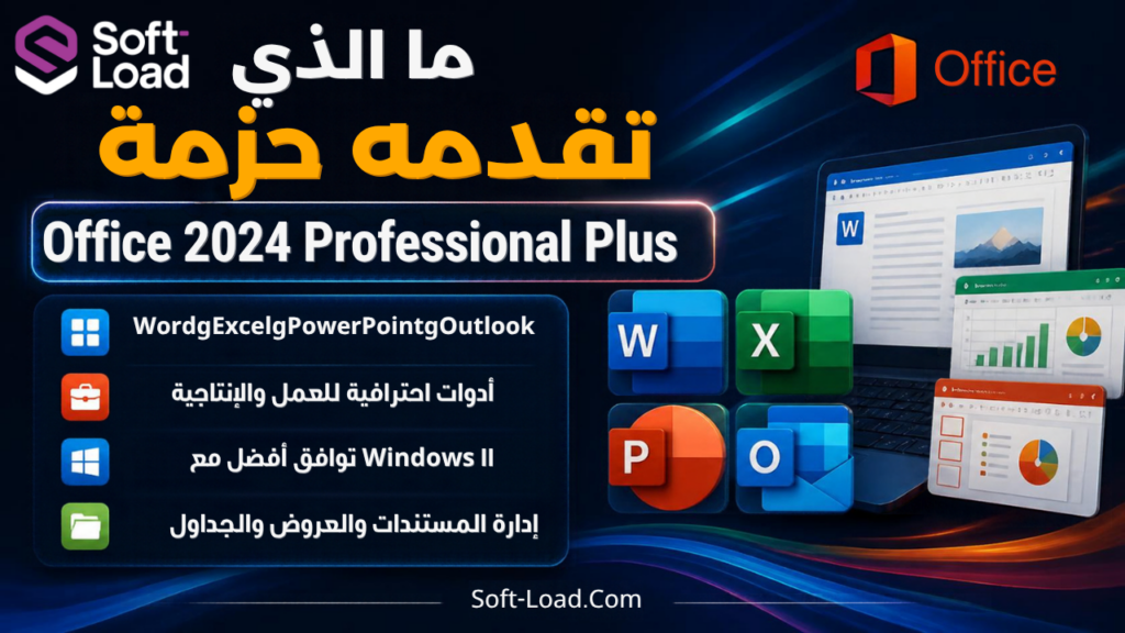 ما الذي تقدمه حزمة Office 2024 Professional Plus؟