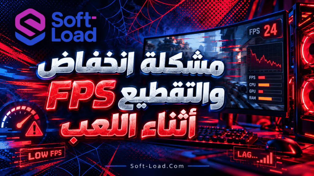 مشكلة انخفاض FPS والتقطيع أثناء اللعب