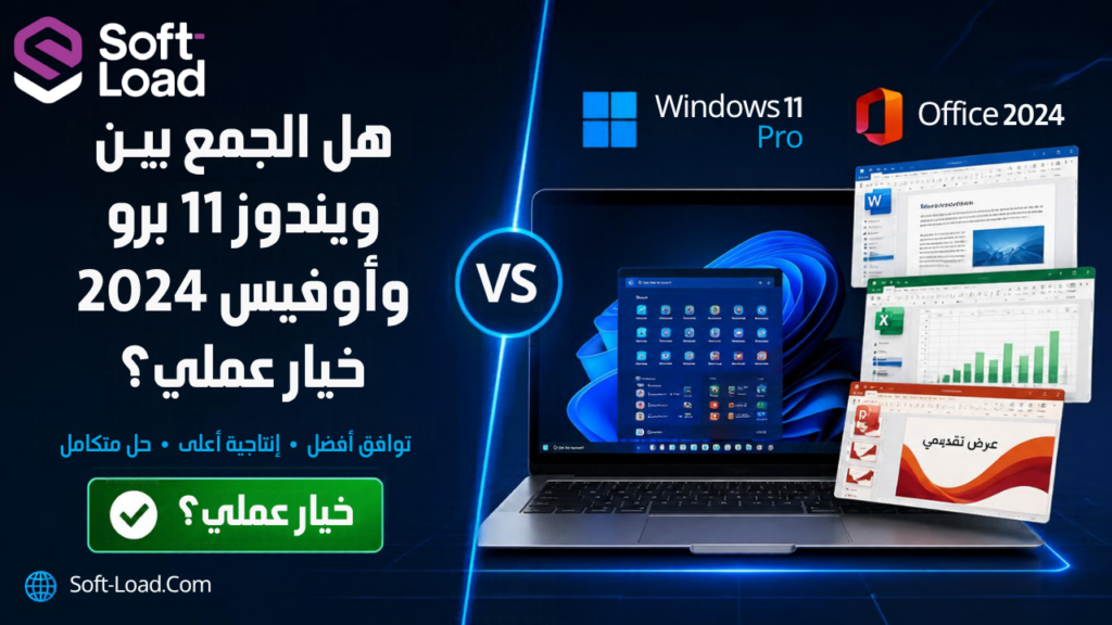 هل الجمع بين ويندوز 11 برو وأوفيس 2024 خيار عملي؟