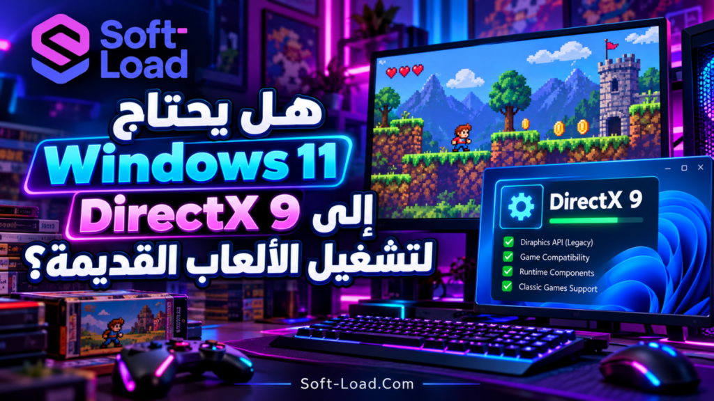 هل يحتاج Windows 11 إلى DirectX 9 لتشغيل الألعاب القديمة؟