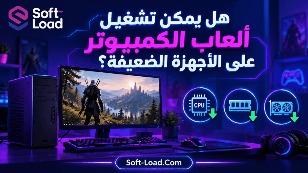 هل يمكن تشغيل ألعاب الكمبيوتر على الأجهزة الضعيفة؟